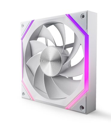 Asiahorse Nyota A14 140mm PC Case Fan – High-Efficiency Cooling, Customizable ARGB Lighting, Adjustable 800-1800 RPM PWM Control, Ultra-Quiet <29 dB Fluid Dynamic Bearings, Stylish Aesthetic RGB Fans
