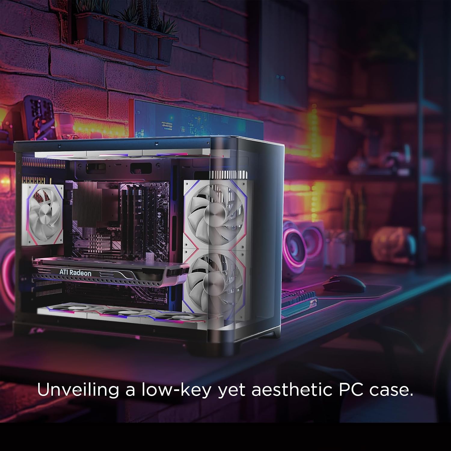 Asiahorse Nyota A14 140mm PC Case Fan – High-Efficiency Cooling, Customizable ARGB Lighting, Adjustable 800-1800 RPM PWM Control, Ultra-Quiet <29 dB Fluid Dynamic Bearings, Stylish Aesthetic RGB Fans - Image 6